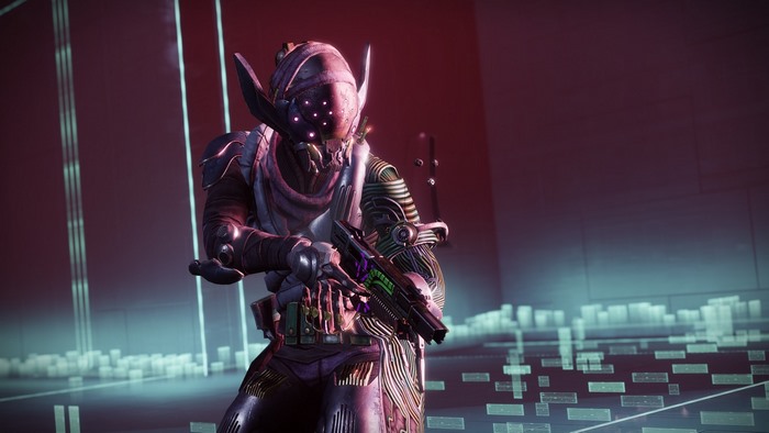 Destiny 2: Beyond Light character with weapon