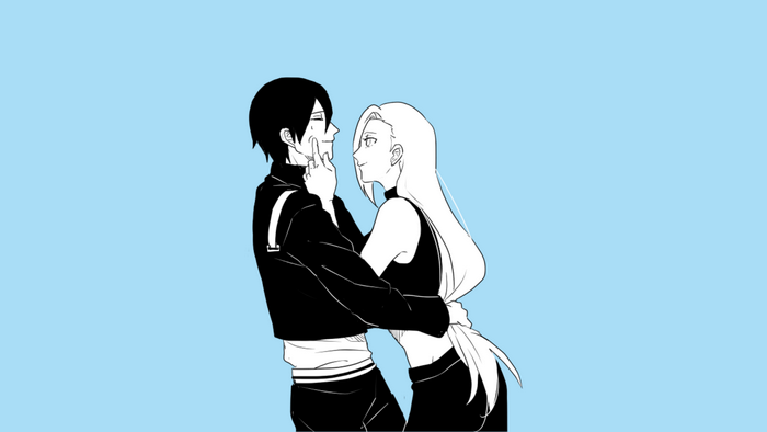 Sai and Ino Yamanaka from Naruto