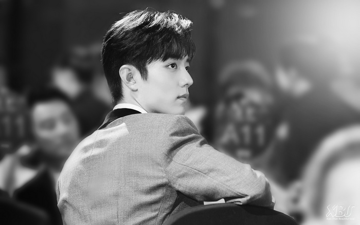 Xiao Zhan in Thoughtful Pose