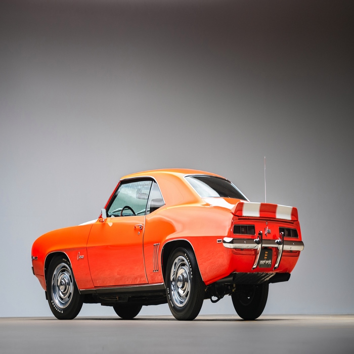 1969 Chevrolet Camaro Z28 Orange Muscle Car