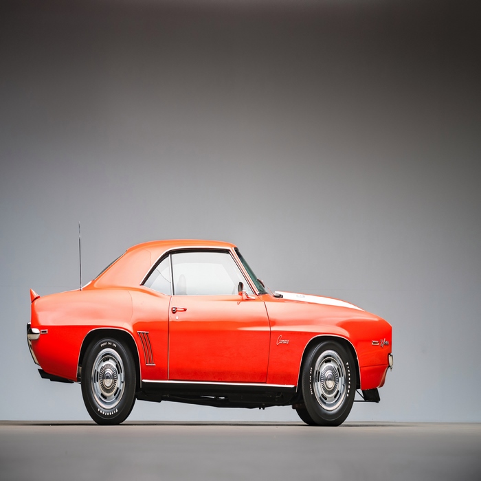 1969 Chevrolet Camaro Z28 Orange Muscle Car