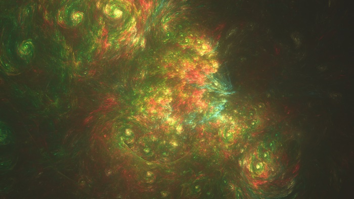 Abstract Colors 4K Artistic Fractal