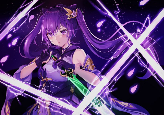Keqing (Genshin Impact) 4K
