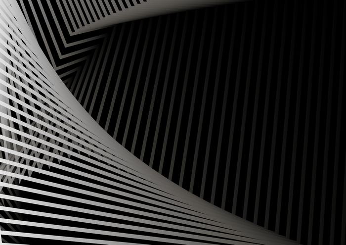 Abstract Black and White Lines