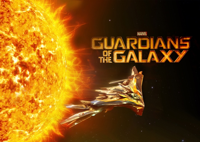 Guardians of the Galaxy Sun Spaceship