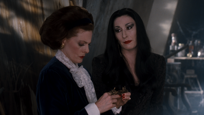 Morticia Addams and Abigail Craven with Fingertrap