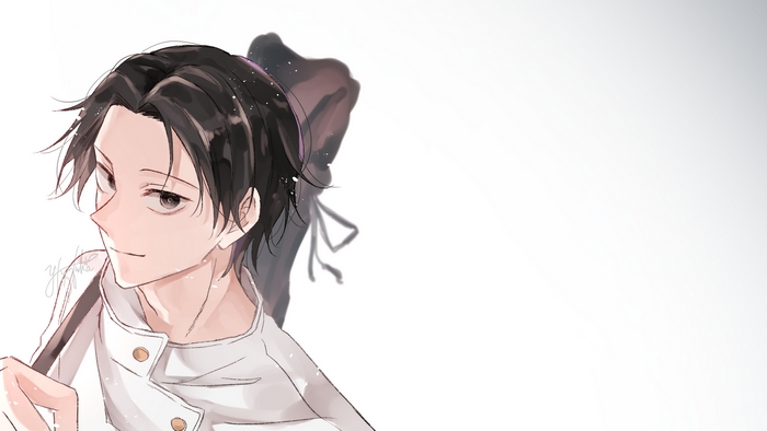 Yuta Okkotsu with Black Hair