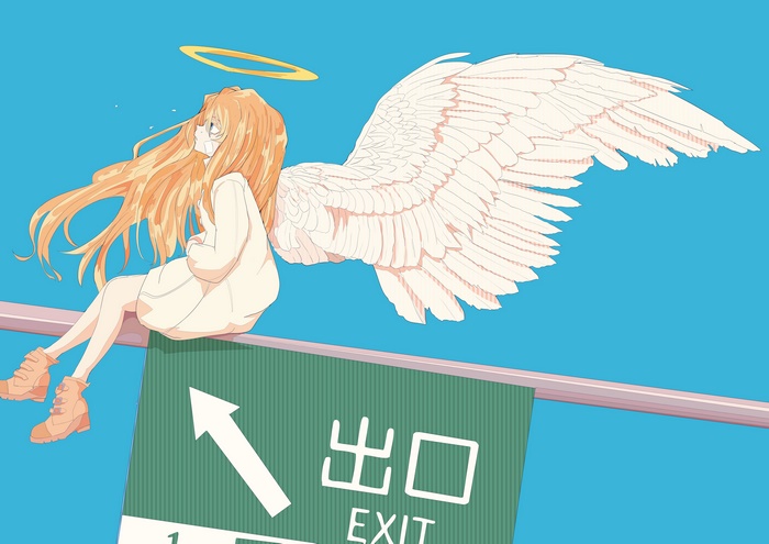 Taiga Aisaka with Wings and Halo