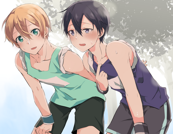 Kirito and Eugeo from Sword Art Online