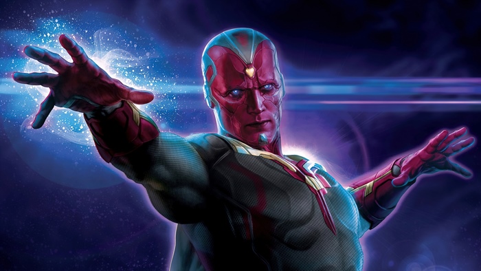 Vision from Marvel Comics 4K