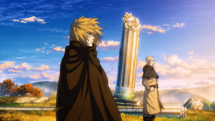 Askeladd and Thorfinn in Vinland Saga