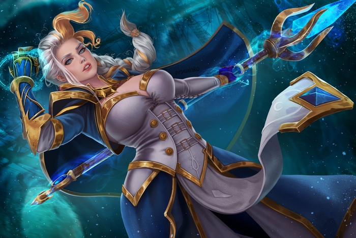 Jaina Proudmoore from World of Warcraft