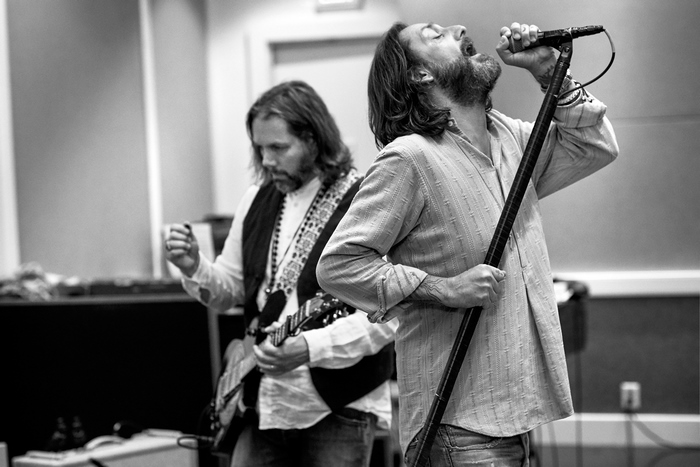 The Black Crowes performing live