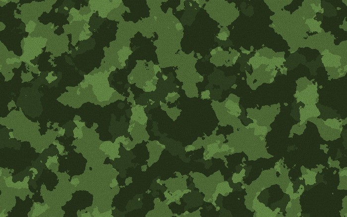 Green and dark green camouflage pattern