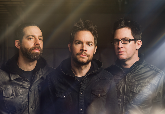 Chevelle band members posing for a photo