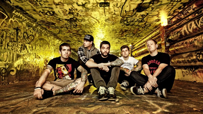 A Day To Remember in a Graffiti Tunnel