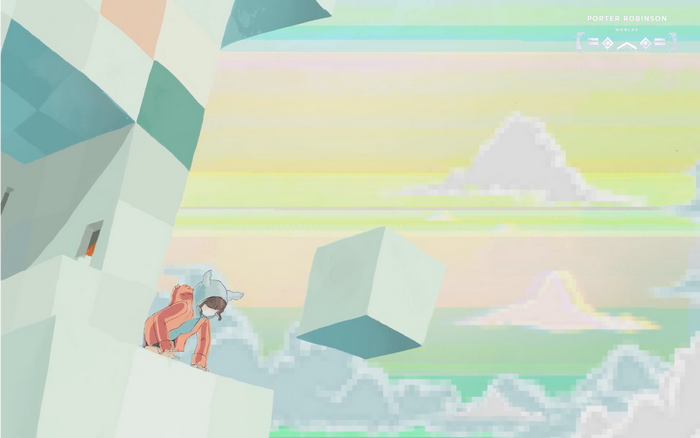 Porter Robinson Worlds Album Art