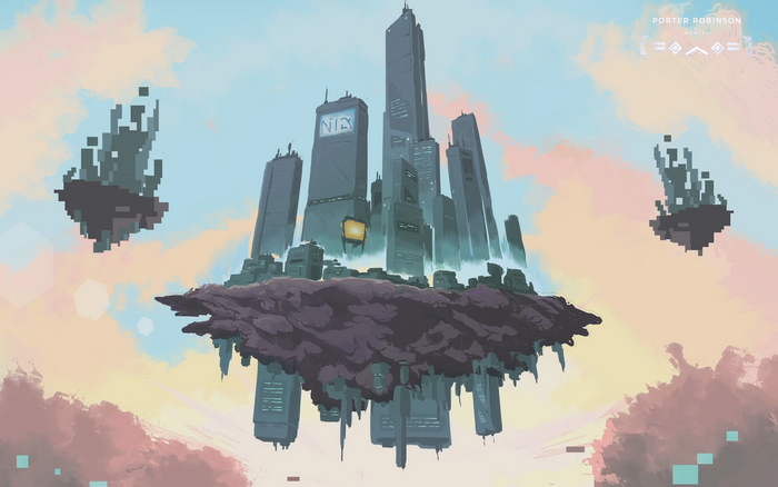 Porter Robinson Worlds Album Art