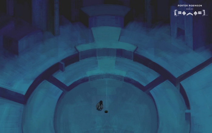 Porter Robinson Worlds Album Art
