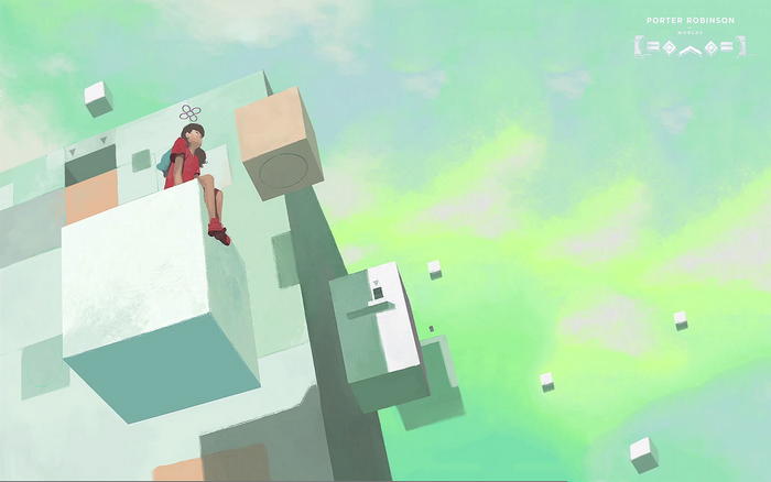 Porter Robinson Worlds Album Art