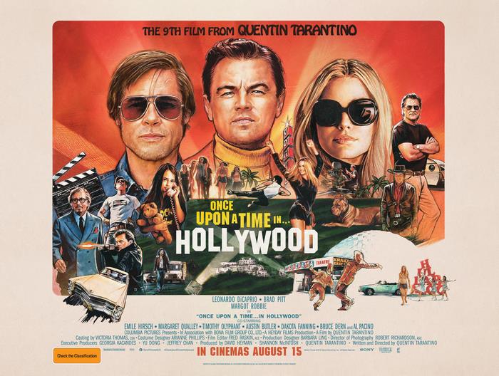 Once Upon A Time In Hollywood Movie Poster