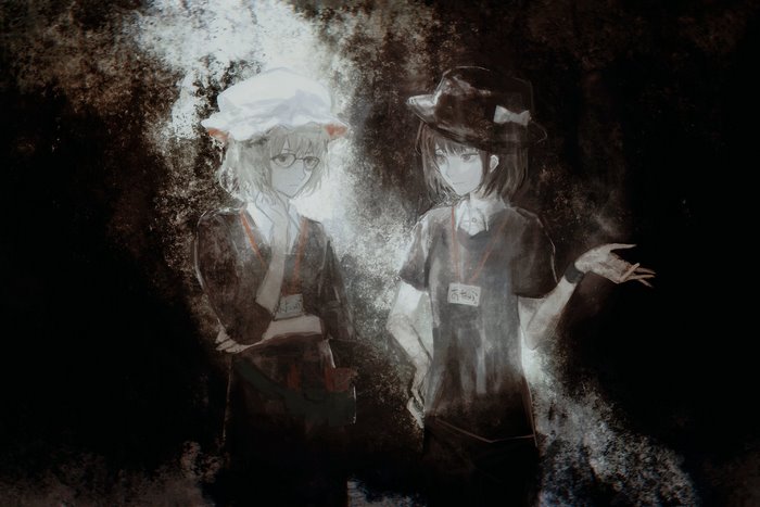 Renko Usami and Maribel Hearn