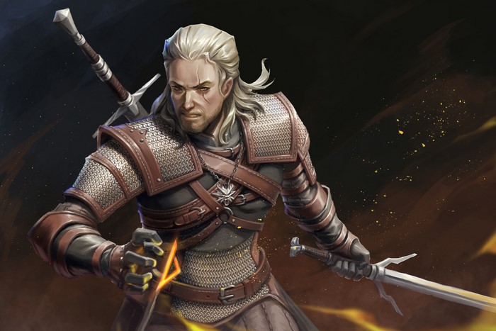 Geralt of Rivia from The Witcher 3