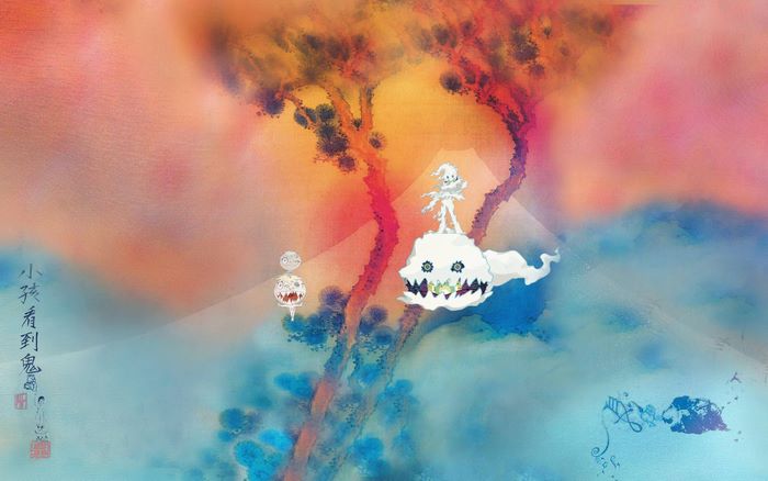 Kids See Ghosts album cover art