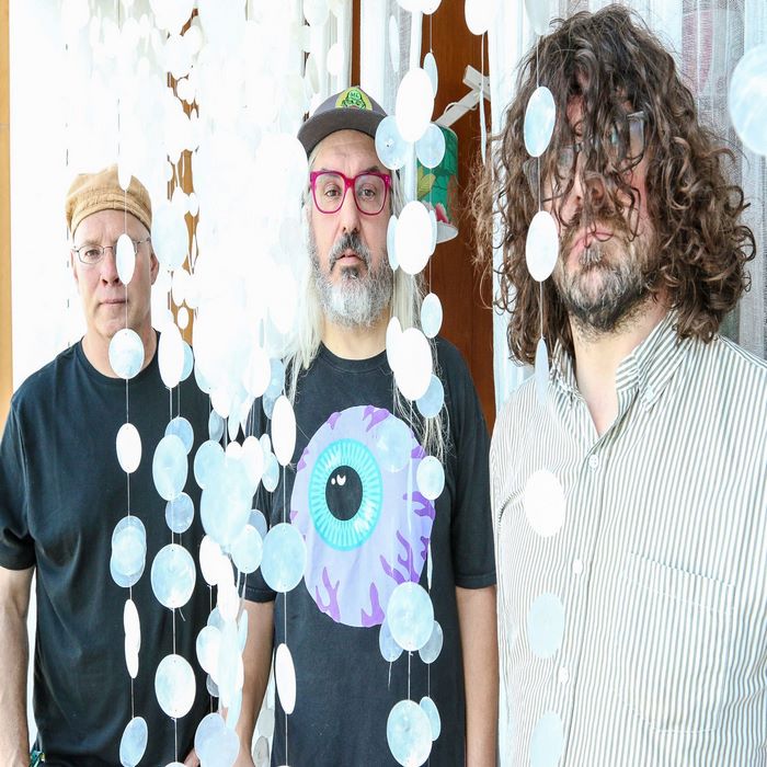 Dinosaur Jr. band members posing