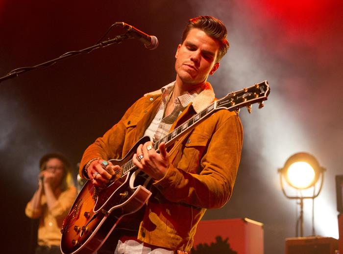Jökull Júlíusson of KALEO performing live