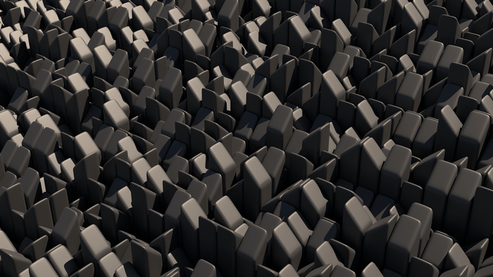 Abstract 3D Shapes in 4K