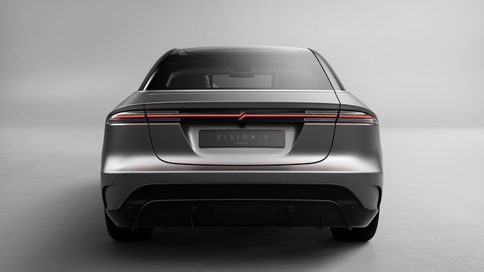 Sony VISION-S electric car rear view