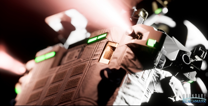 Boundary Benchmark Sci-Fi Armor