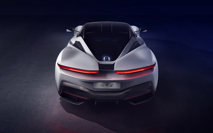 Pininfarina Battista rear view