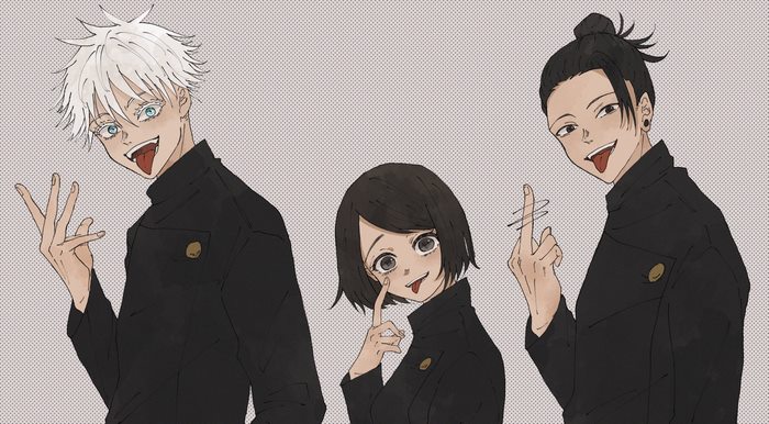 Jujutsu Kaisen: Gojo, Geto, and Ieiri
