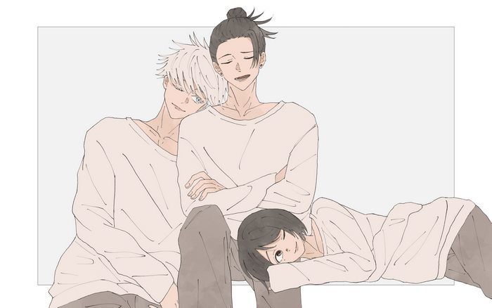 Jujutsu Kaisen: Gojo, Geto, and Ieiri