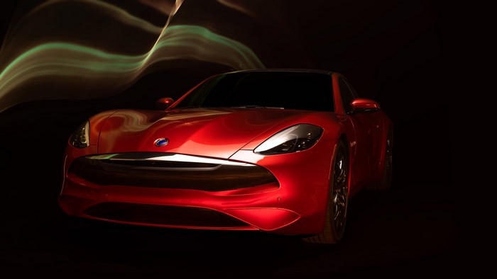 Red 2020 Karma Revero GT car
