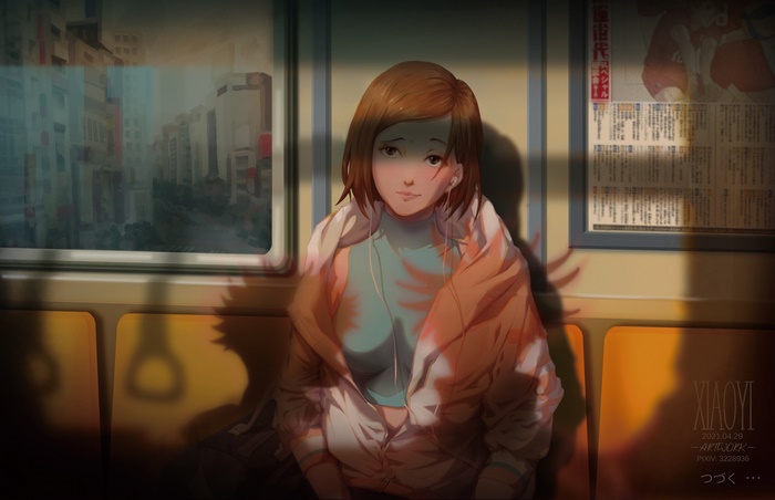 Nobara Kugisaki on a Train
