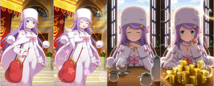 Anastasia Hoshin from Re:ZERO in winter attire