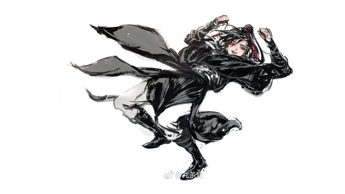 Wei Wuxian from Mo Dao Zu Shi in action