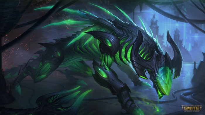 Extraterrestrial Tiamat from Smite