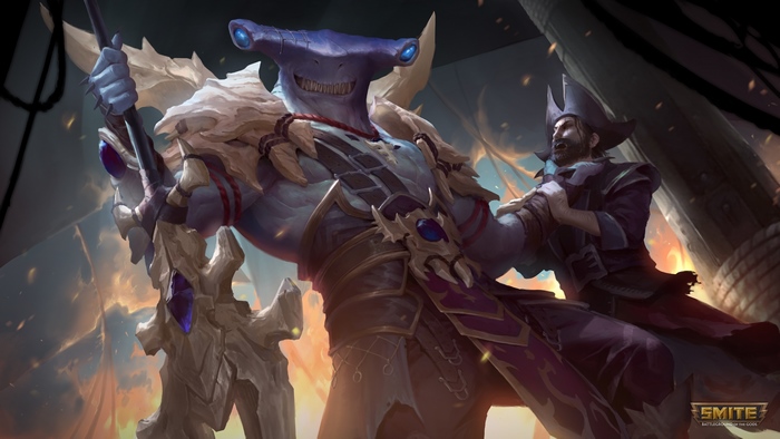 Odin the Depths Defender from Smite