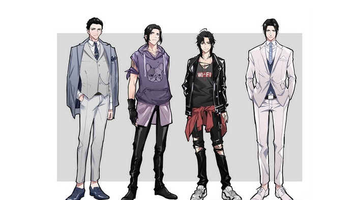 Lan Xichen and Jiang Cheng Stylized Art