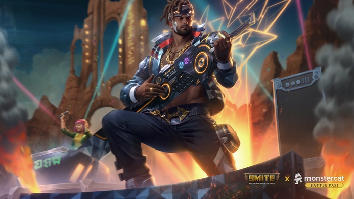 Sullivan King Gilgamesh in Smite Battle Pass