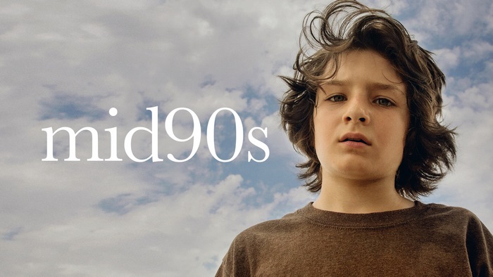Mid90s movie poster with young boy