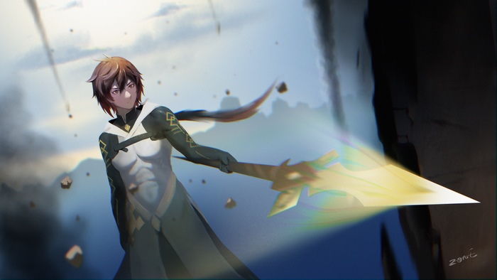 Zhongli (Genshin Impact) 4K
