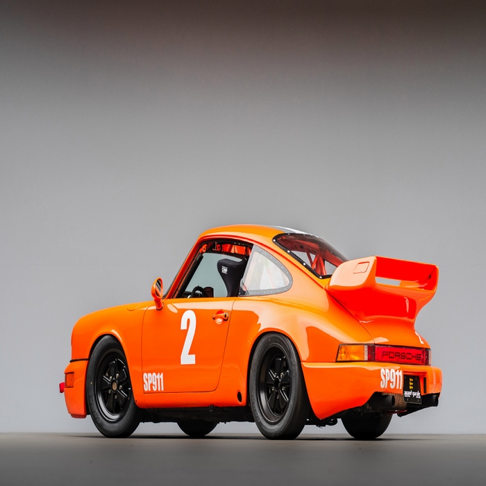 Orange 1978 Porsche 911SC Race Car