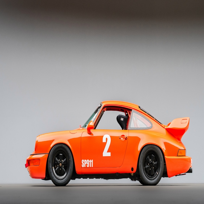 Orange 1978 Porsche 911SC Race Car