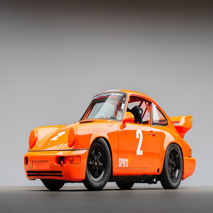 Orange 1978 Porsche 911SC Race Car