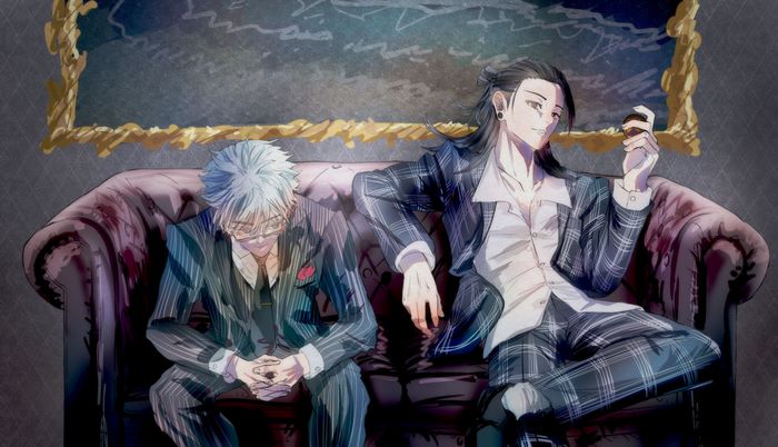 Jujutsu Kaisen Characters Suguru Geto and Satoru Gojo
